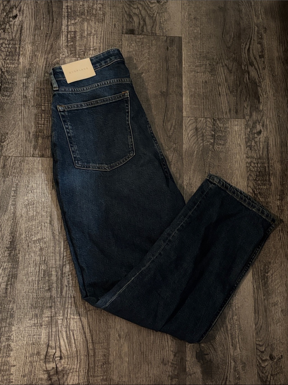 Everlane Original Curvy Cheeky Jean - 28.5 Inch Inseam - Vintage Dark - Size 31